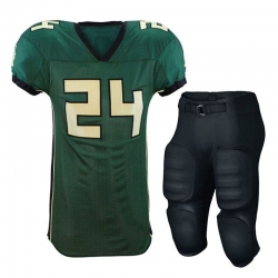 American football uniforms